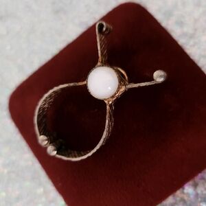 Vintage Mother Of Pearl Glove Purse Clip No Chain